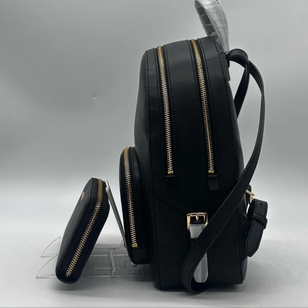 Michael Kors Medium Jaycee Backpack & Continental Wallet
Wristlet Black - Picture 4 of 12